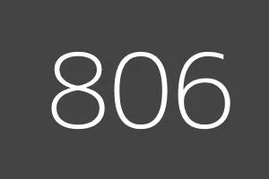Tarificación especial: 806