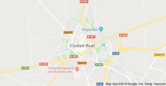Mapa de Ciudad Real